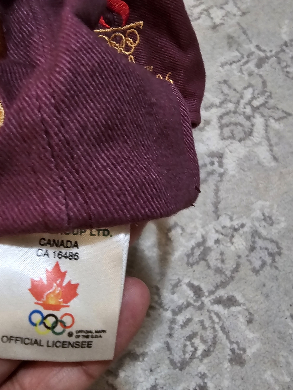 Vintage 1996 Atlanta Olympics Adjustable Hat - Picture 5 of 6